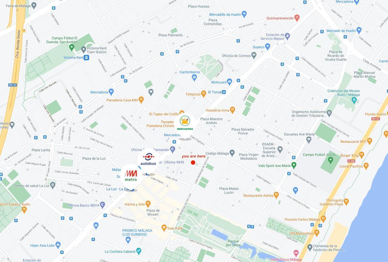 Apartamento Los Guindos Malaga Zewnętrze zdjęcie